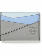 Loewe - Puzzle Colour-Block Full-Grain Leather Cardholder