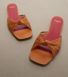 Valentino Garavani Annet leather slides