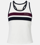 Tory Burch Striped jersey tank top