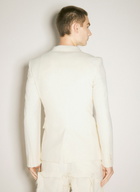 Comme des Garçons Homme Plus Single-Breasted Wool-Blend Blazer