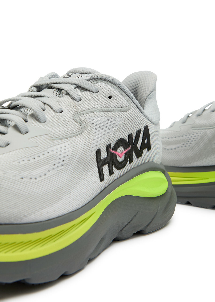 Hoka Clifton 10 Mesh Sneakers Grey