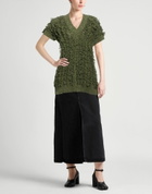 Manila Grace Womens Sweater Dark in Green