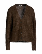 Peserico Womens Cardigan in Brown