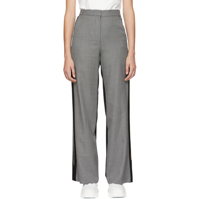 Photo: Stella McCartney Black and White Micro Tweed Tailored Trousers