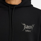 END. x Represent Men's 247 Oversized Hoodie in Jet Black