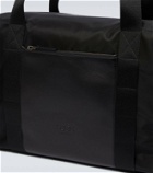 Tod's Large leather-trimmed duffel bag