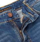 Nudie Jeans - Skinny Lin Organic Stretch-Denim Jeans - Men - Blue
