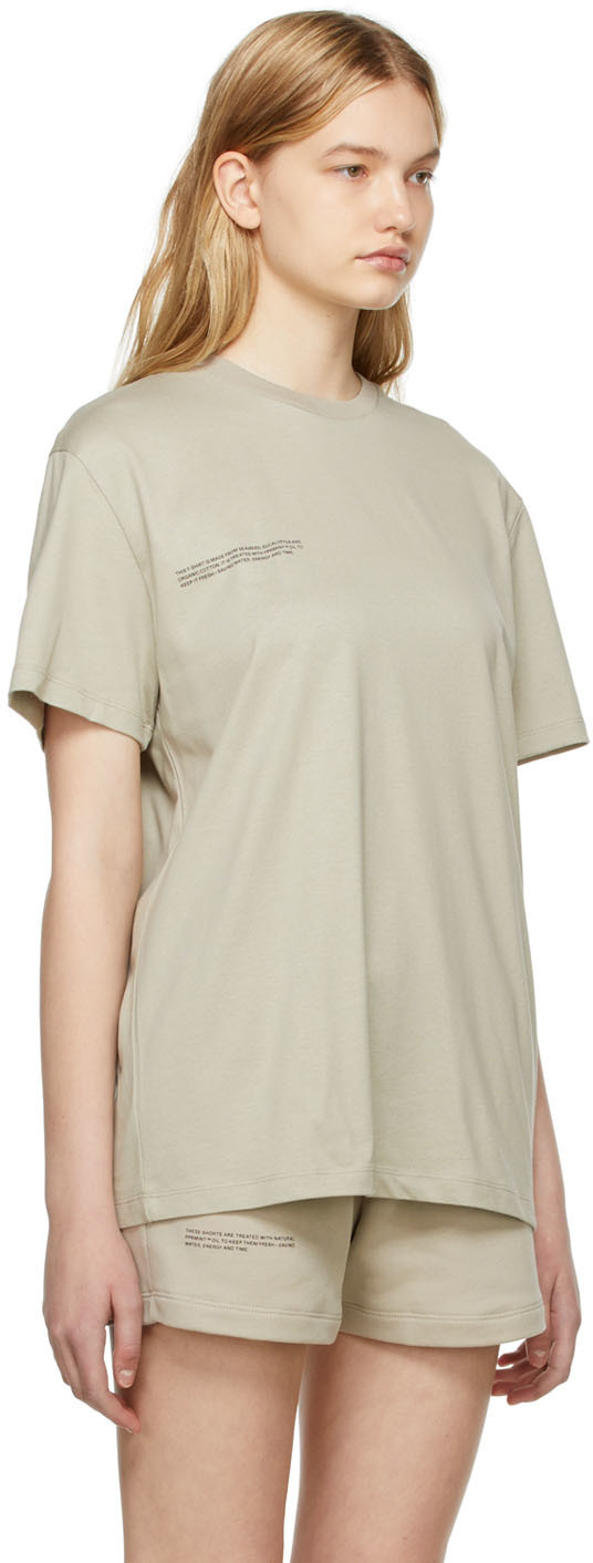 PANGAIA Gray Organic Cotton T-Shirt