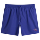 Calvin Klein Men's Medium Drawstring Swim Shorts in Blue River Fog