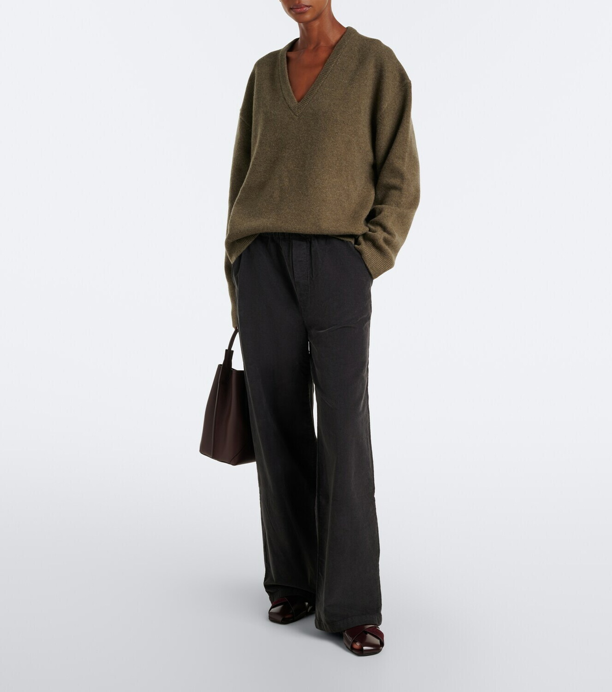 Velvet Jayda cotton wide-leg pants