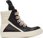 Rick Owens Black Porterville Jumbo Laced Geobasket Sneakers