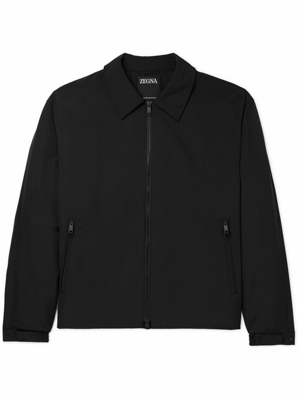 Photo: Zegna - Padded Shell Shirt Jacket - Black