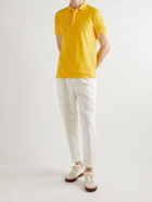 Altea - Greg Cotton-Piqué Polo Shirt - Yellow