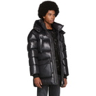 Mackage Black Down Lustrous Kendrick Jacket