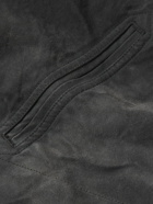 JW Anderson - Distressed Cotton-Canvas Blouson Jacket - Black