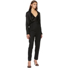 Haider Ackermann Black Wool Meditation Trousers