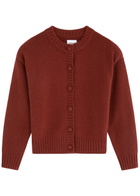 Aexae Cashmere Cardigan Dark Red