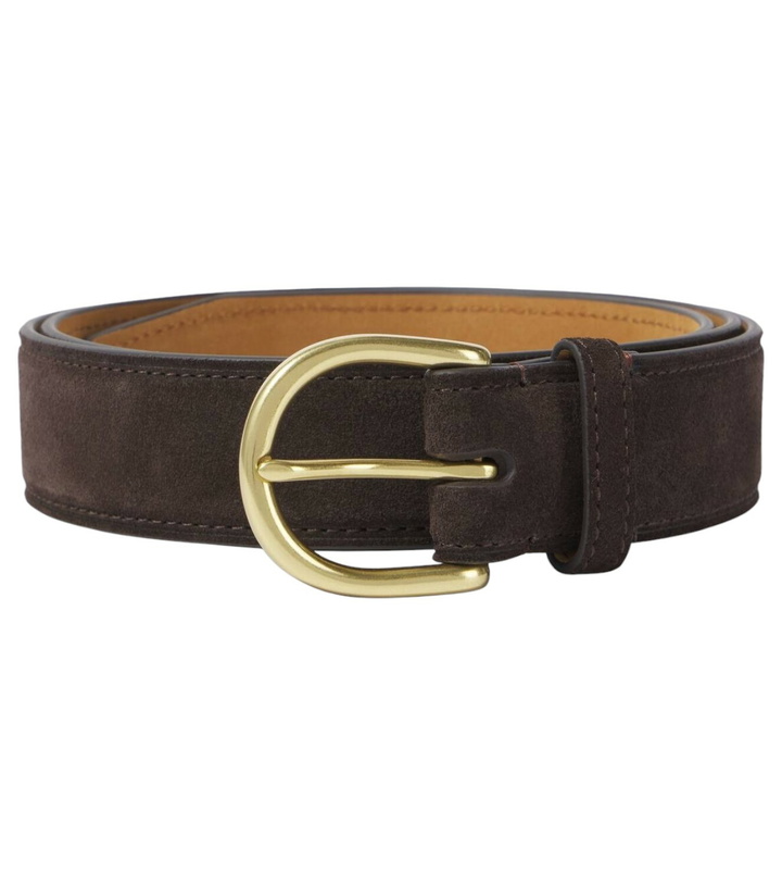 Photo: George Cleverley Suede belt