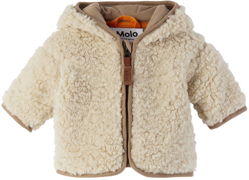 Molo Baby Off-White Ummi Jacket