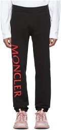 Moncler Genius 2 Moncler 1952 Black Awake NY Edition Logo Lounge Pants