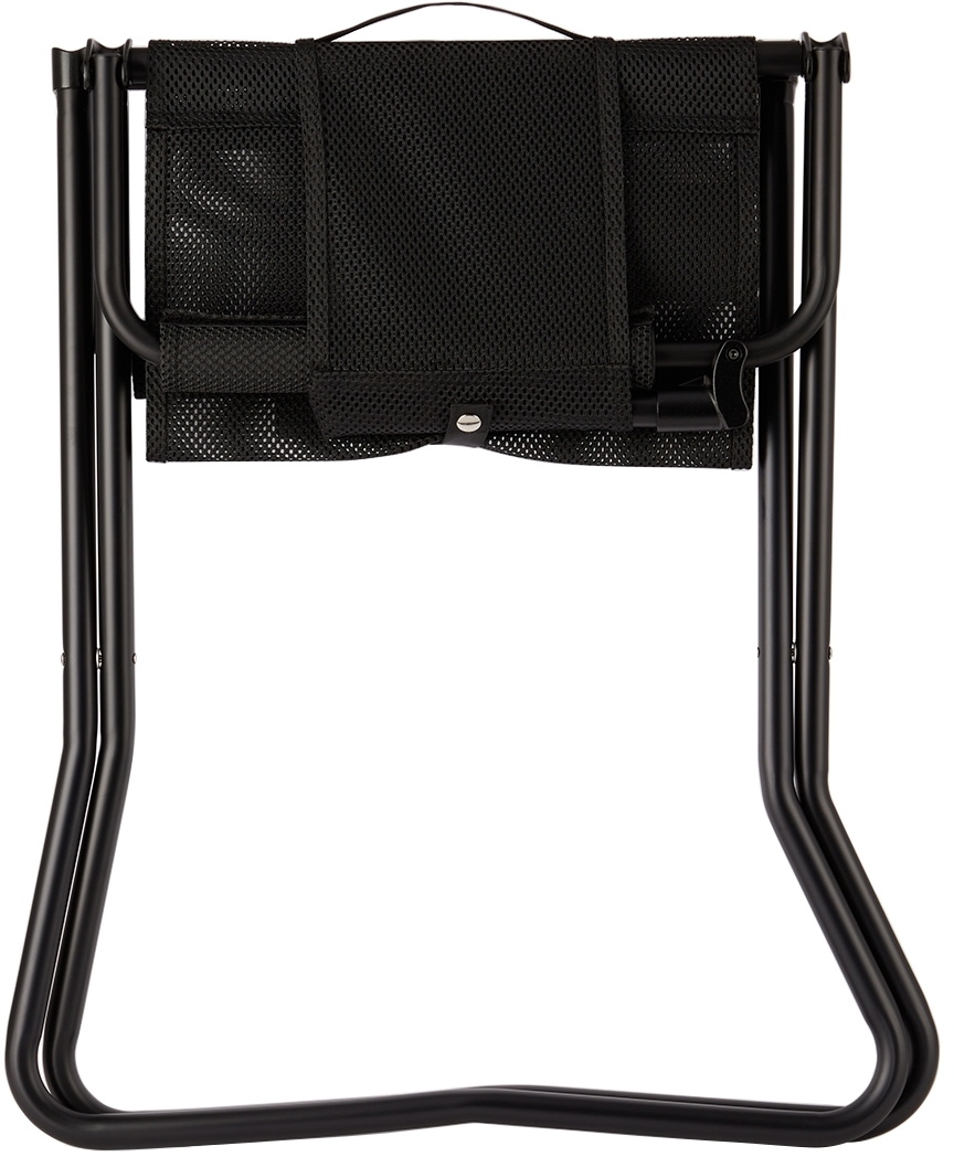 Snow Peak Black Mesh Folding Chair