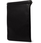SAINT LAURENT - Leather Messenger Bag - Black