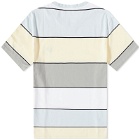 Fred Perry Authentic Men's Bold Stripe T-Shirt in Ice Cream