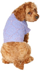 Gauntlett Cheng SSENSE Exclusive Purple Bandage Sweater
