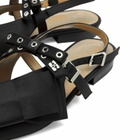 GANNI Women's Big Bow Slingback Ballerina in Black