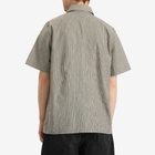 By Parra Men's Work Later Short Sleeve Shirt in Blue