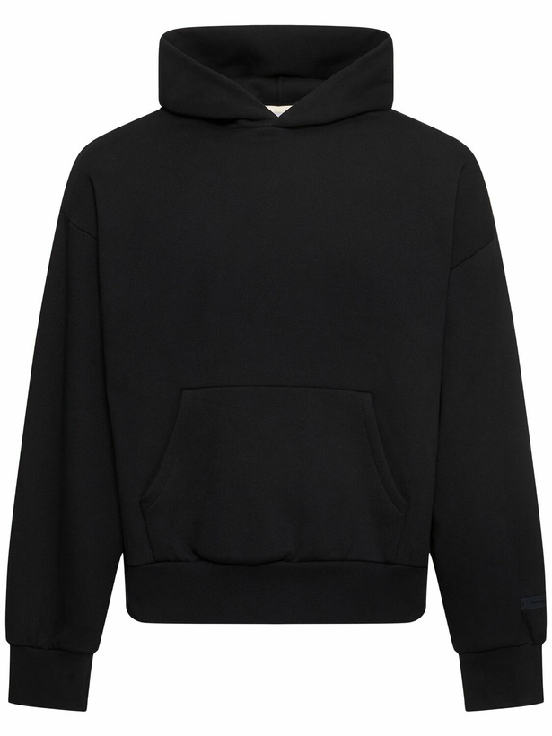 Photo: FEAR OF GOD ESSENTIALS Classic Fit Logo Cotton Blend Hoodie