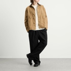 Foret Men's Berry Canvas Jacket in Burnt Khaki