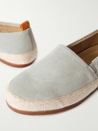 Mulo - Suede Espadrilles - Gray