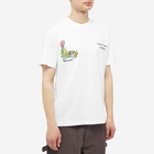 Reception Men's Paint T-Shirt in White