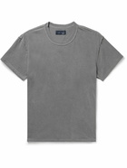 Les Tien - Inside Out Garment-Dyed Cotton-Jersey T-Shirt - Gray