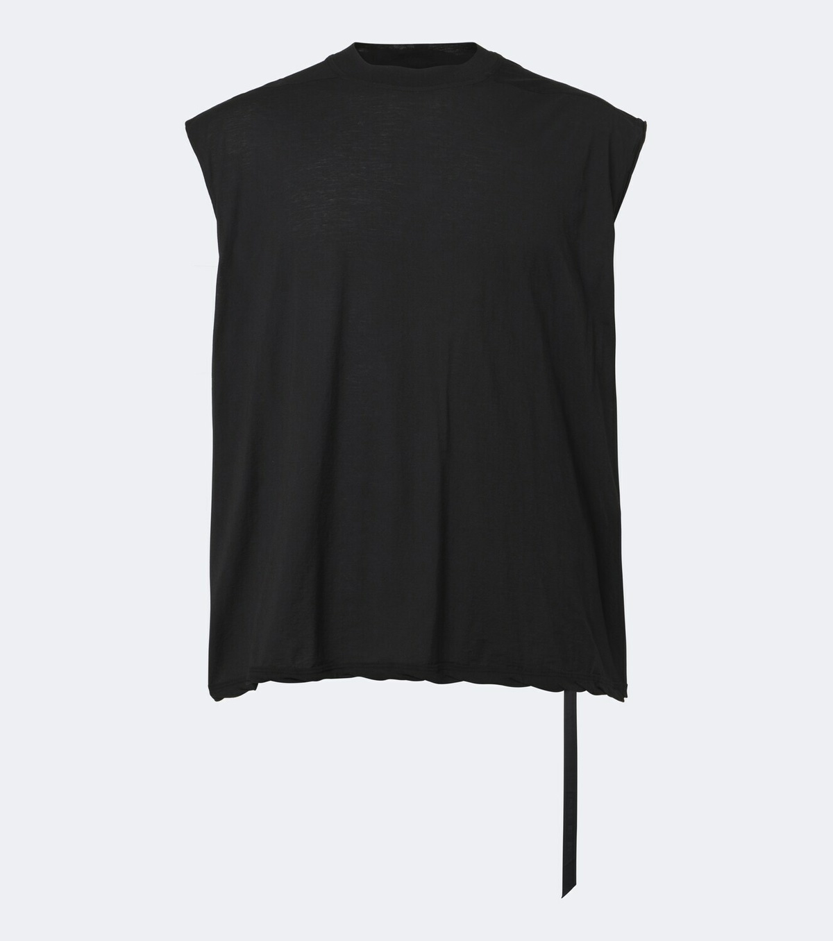 Rick Owens Dylan cotton gauze jersey top