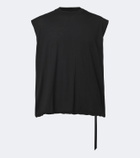 Rick Owens Dylan cotton gauze jersey top