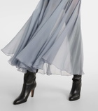Chloé Silk chiffon maxi skirt