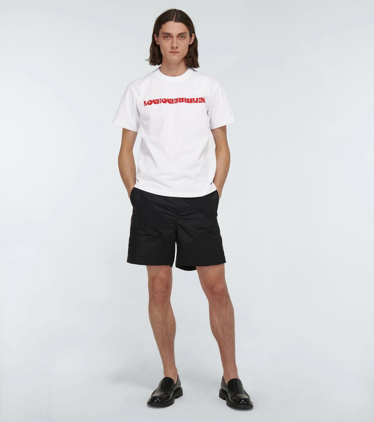 Sacai - Hank Willis Thomas Solid Mix shorts Sacai