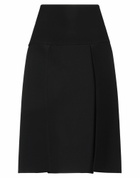 Khaite Womens Midi skirt in Black