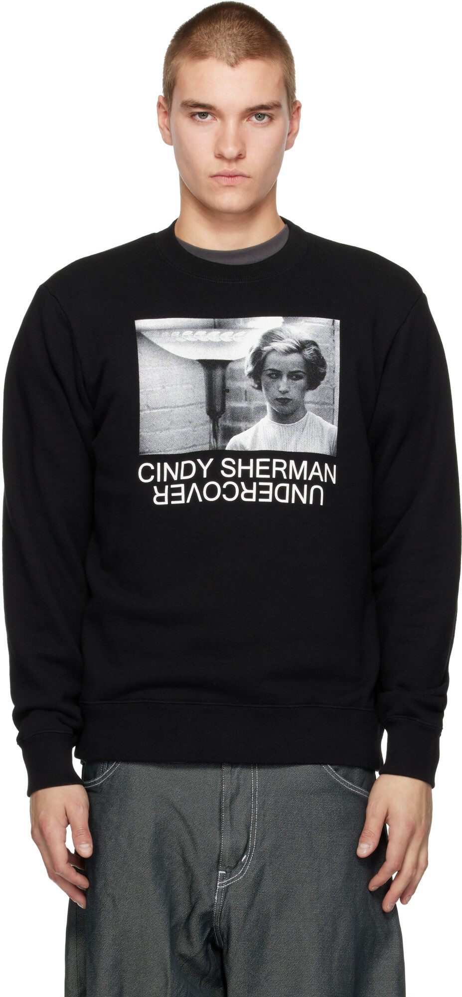 UNDERCOVER Black Cindy Sherman Sweatshirt