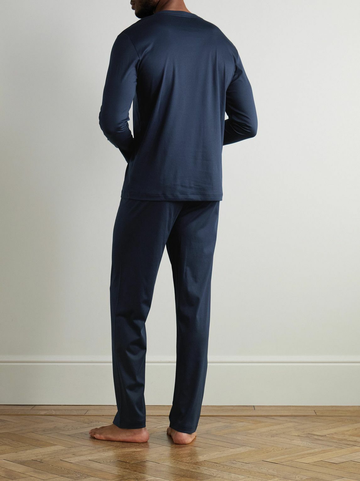 ZIMMERLI - Sea Island Cotton Pyjama Set - Blue