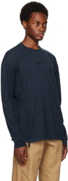 Jacquemus Navy Le Chouchou 'Le T-Shirt Camargue' Long Sleeve T-Shirt