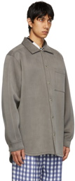 Jacquemus Grey 'La Chemise Guimauve' Shirt
