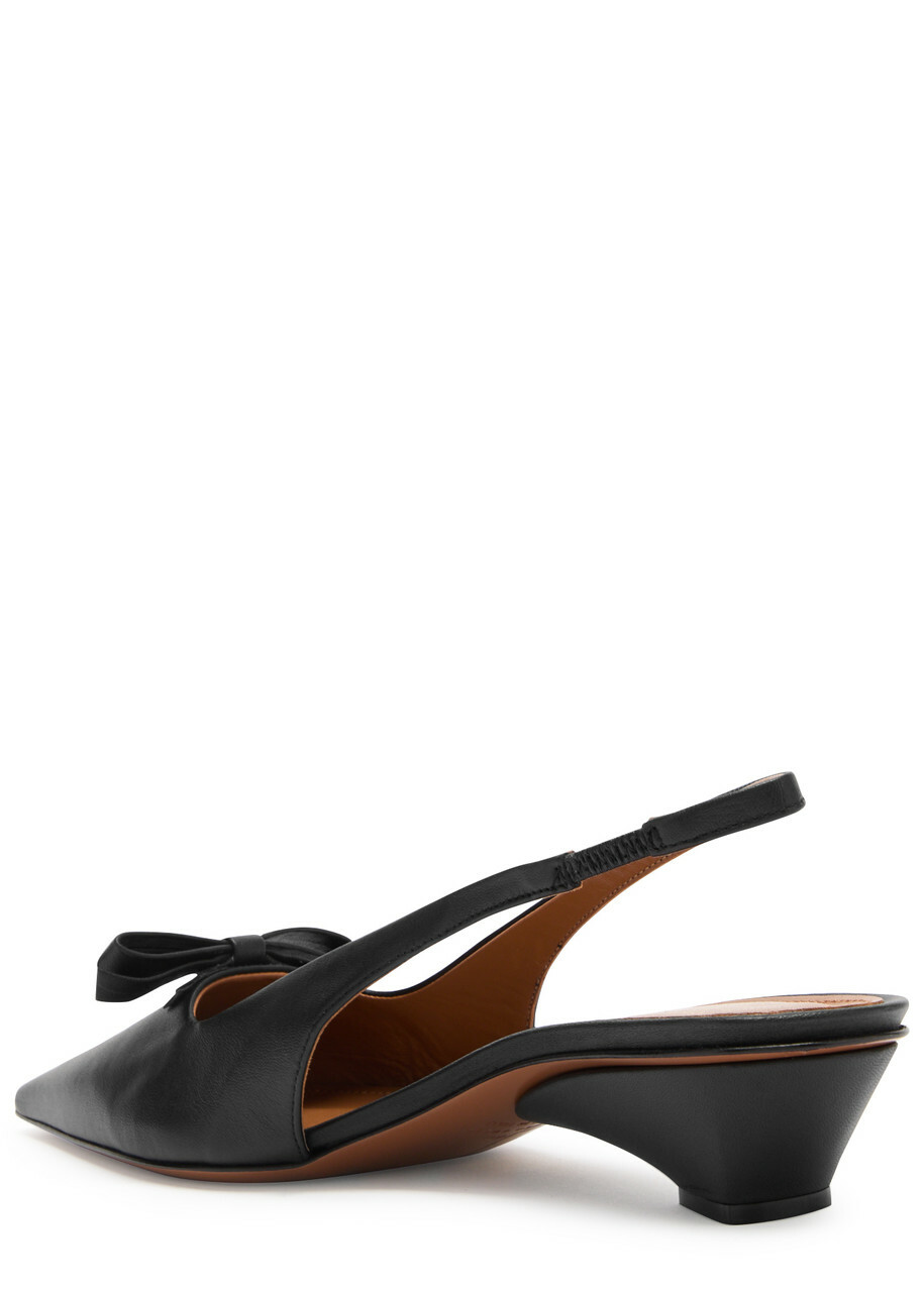 Atp Atelier Fumane 40 Leather Slingback Pumps