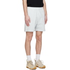Stone Island Blue 6200014 Malfilé Fleece Old Effect Shorts