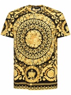 VERSACE - Barocco Print Cotton Jersey T-shirt