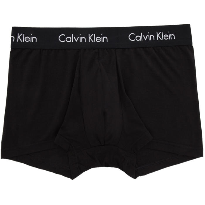 Photo: Calvin Klein Underwear Black Modal Body Trunk Boxer Briefs