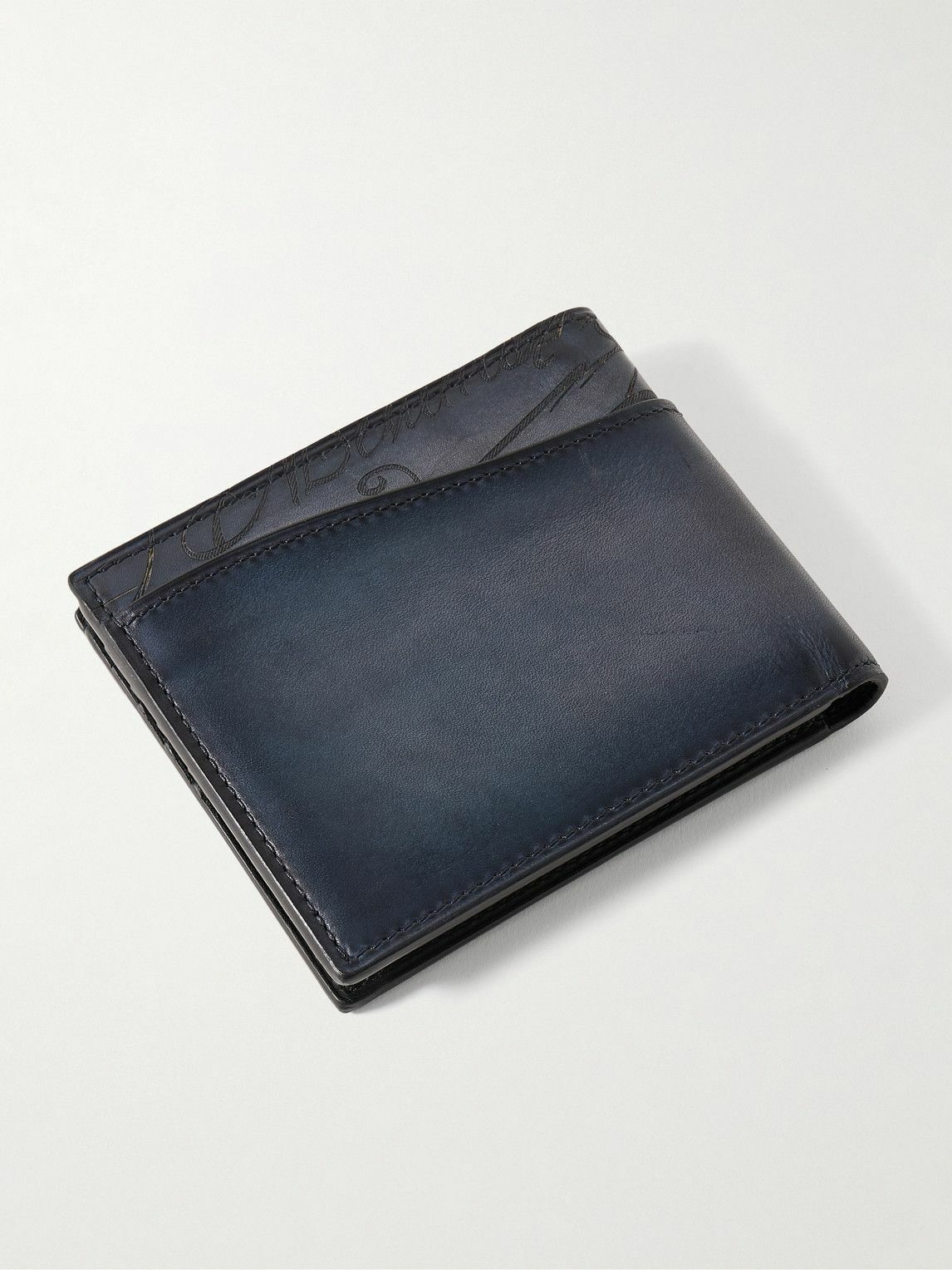 Berluti - Makore Neo Scritto Venezia Leather Billfold Wallet