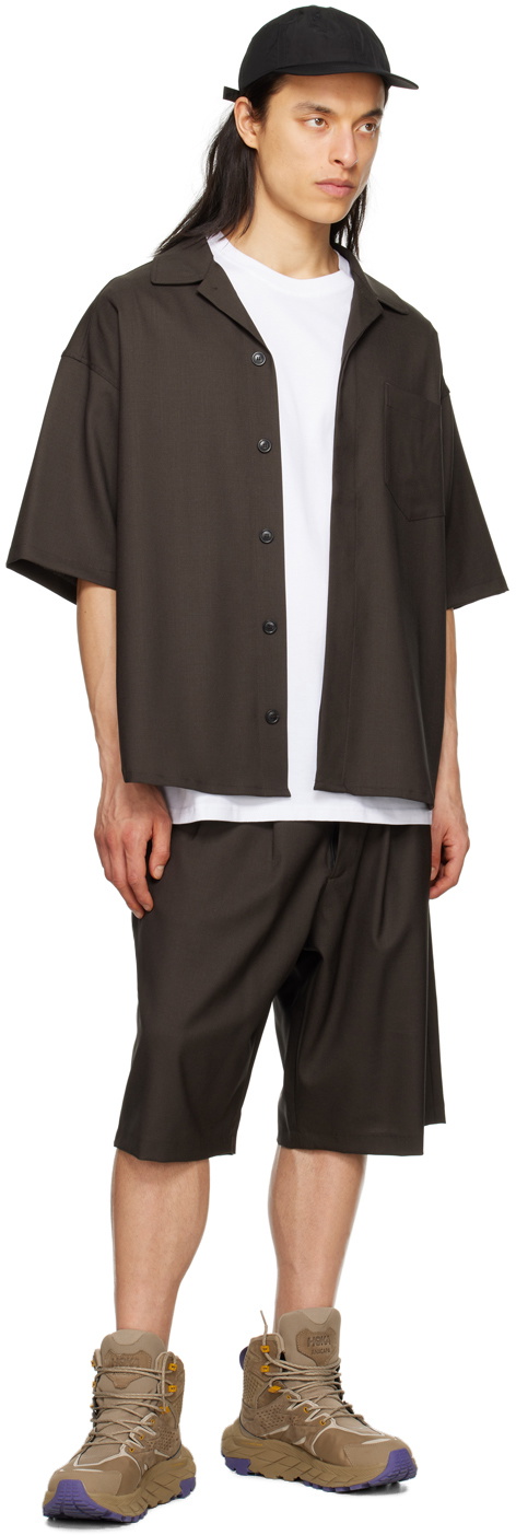 Lownn Brown Carpenter Shorts